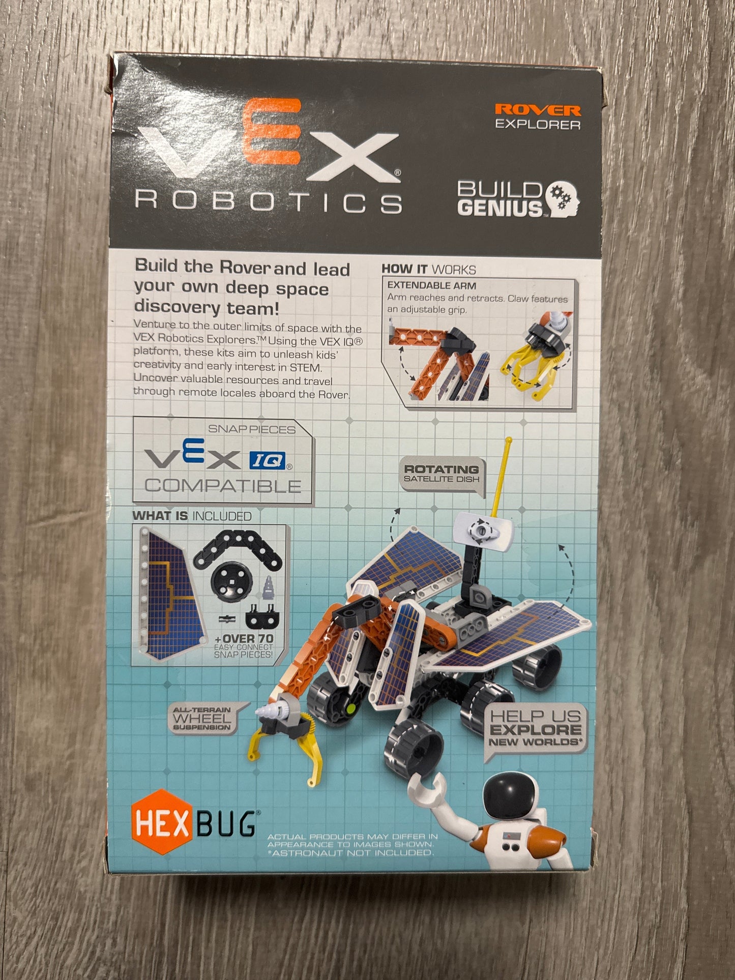 Seller #149 New Hexbug Vex Robotics Rover set reduced