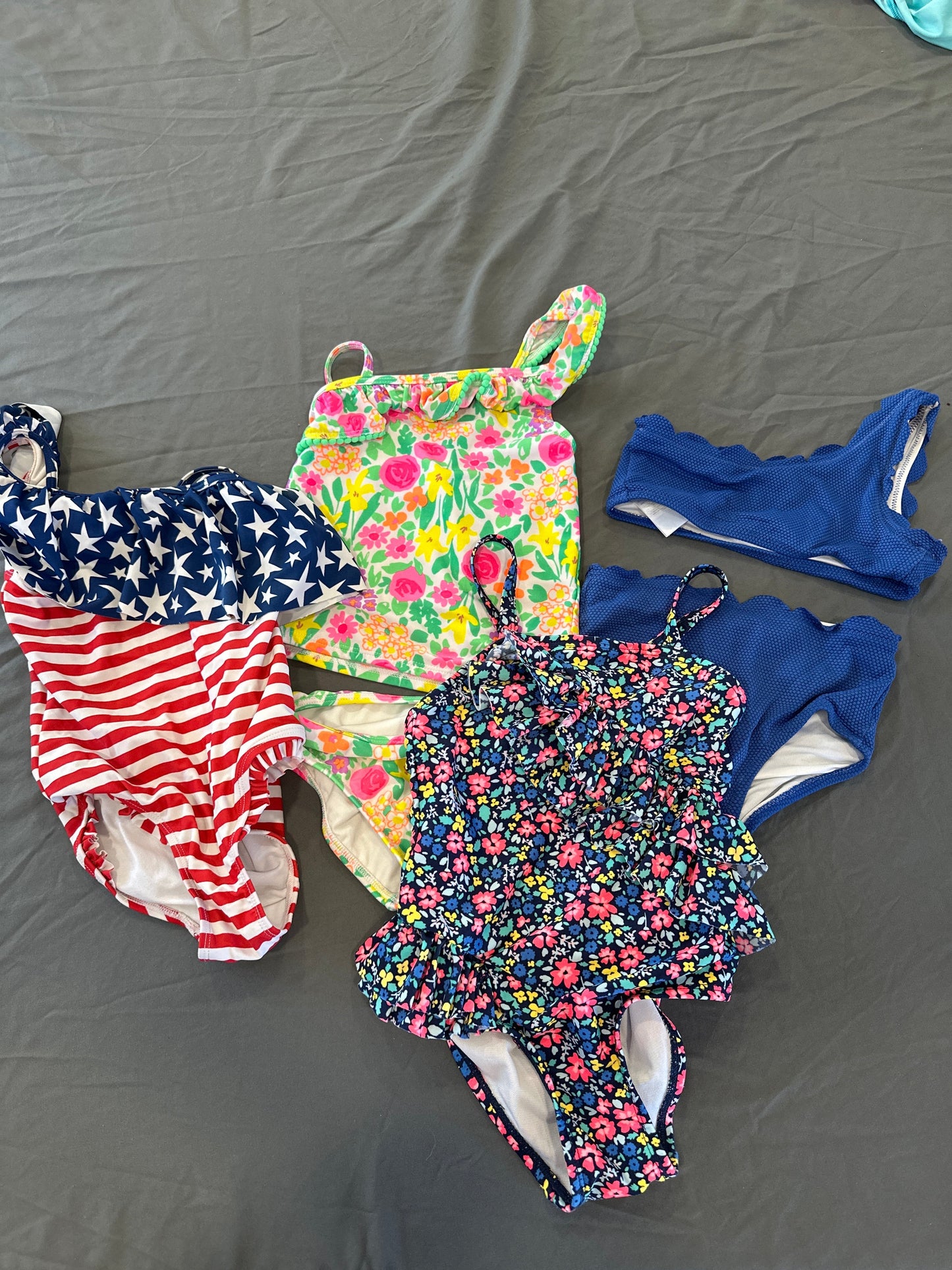 Seller 125, girls swim size 5 mixed brands PRICE REDUCED*