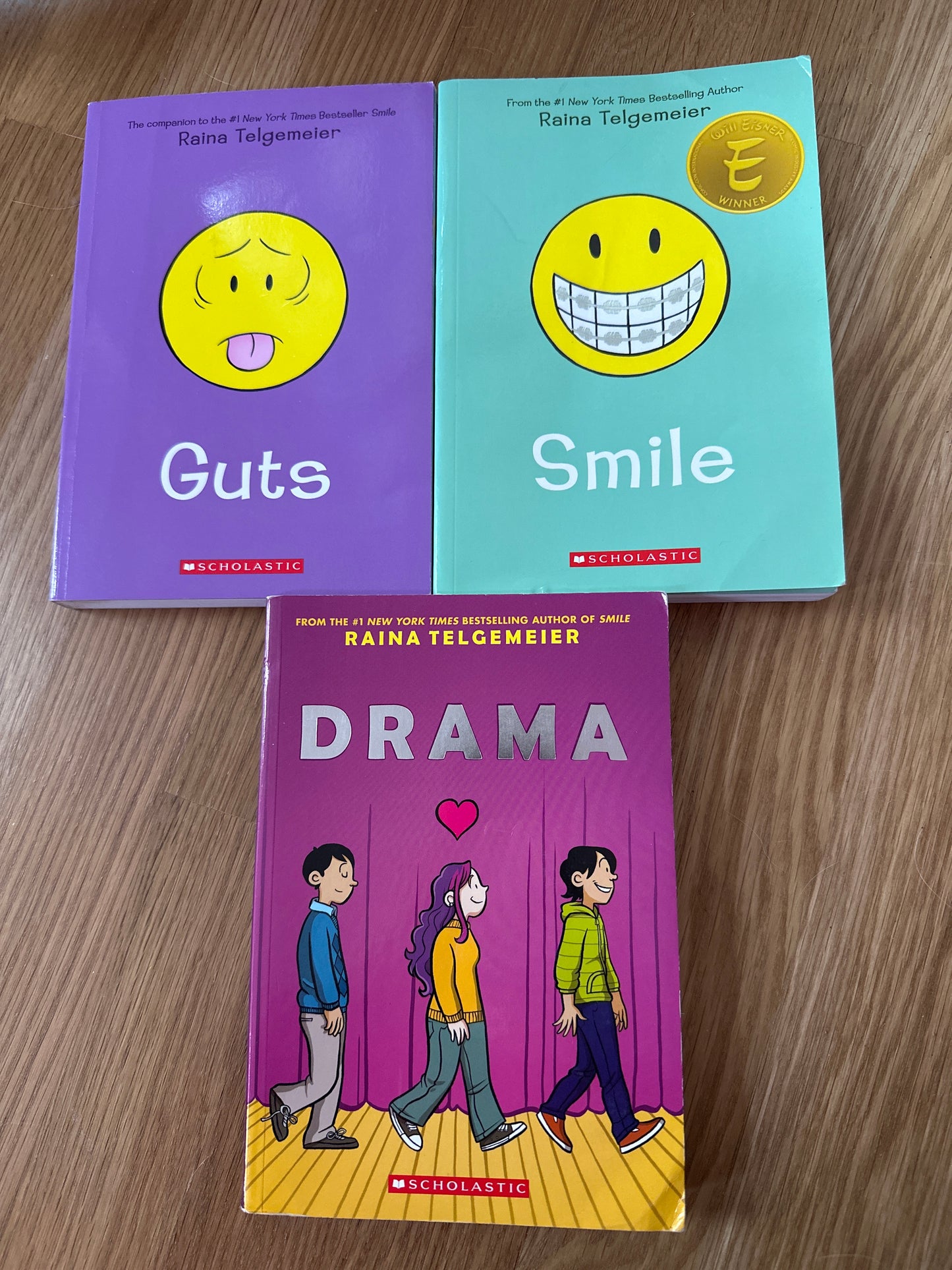 #130 Smile Guts and Drama Book Bundle Reduced
