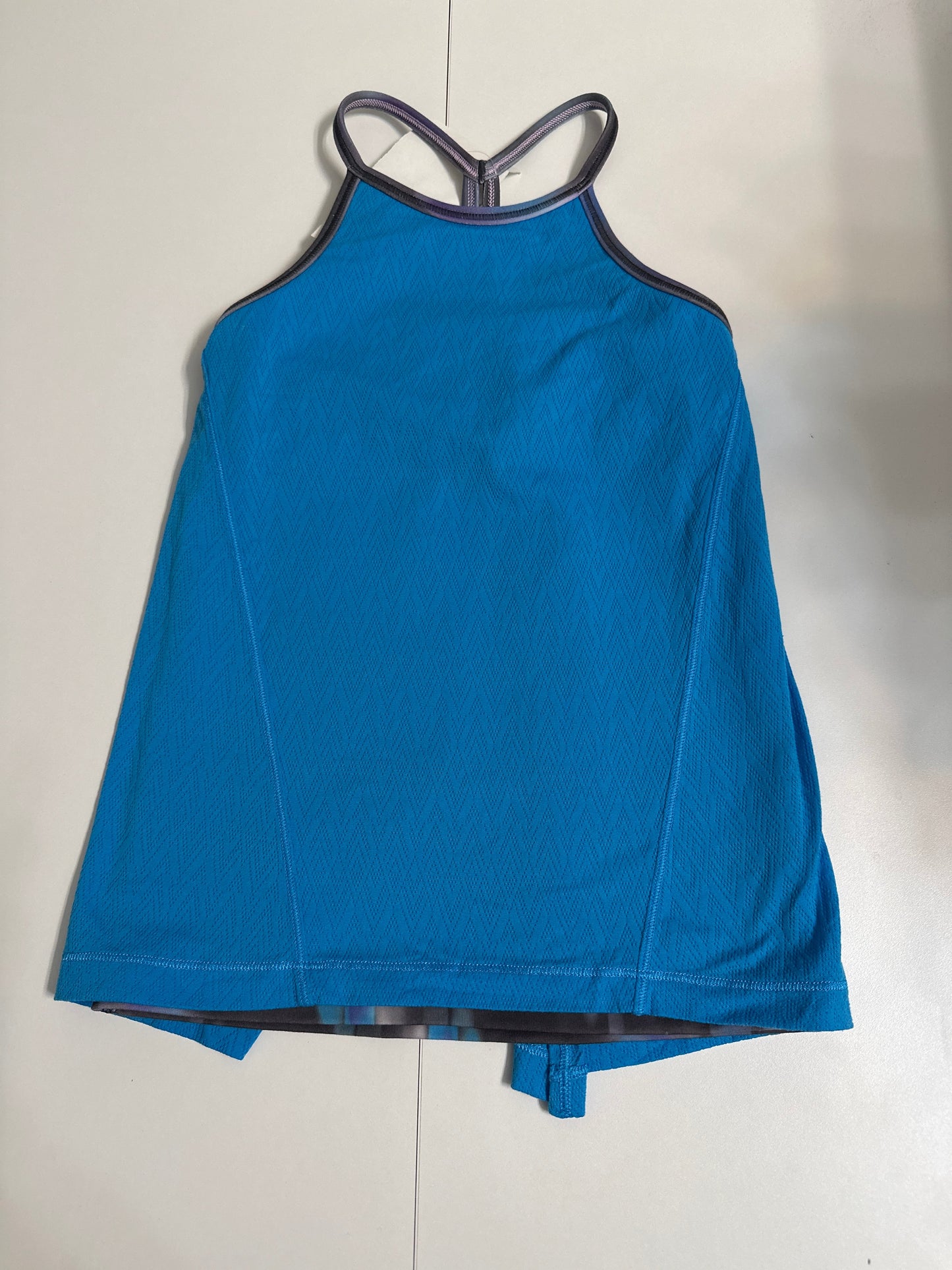 #133 Ivivva Lululemon for Girls Teal Tank Top Sz 7/8