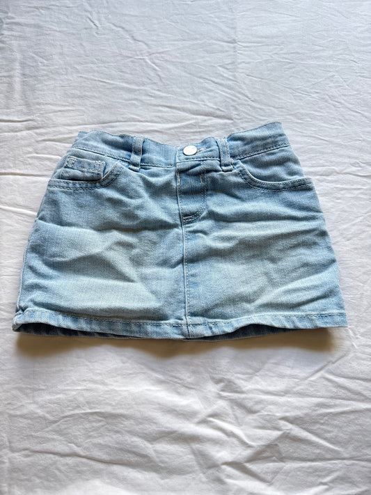 Seller 161, size 3, GUC children’s place denim SKORT