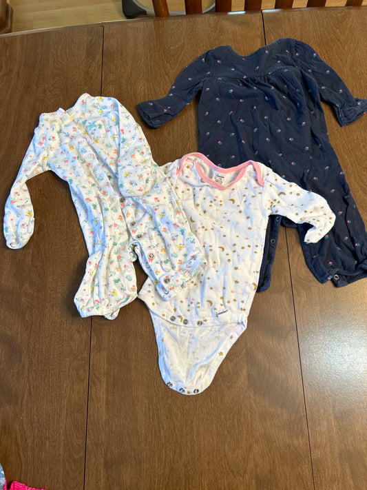 3-6 month girl outfits
