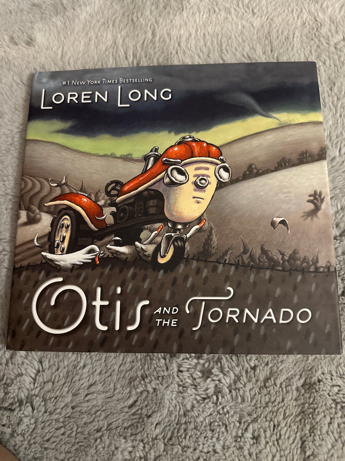 81A Otis and the Tornado by local author book Hardcover