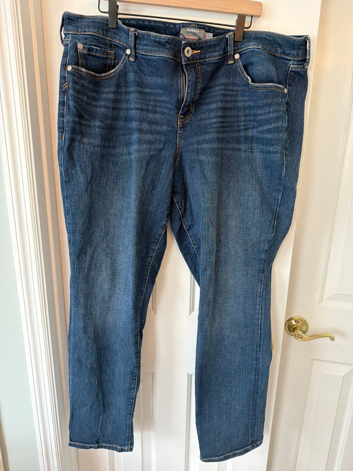 #47 women’s jeans. Torrid brand. Size 20T. Boyfriend straight