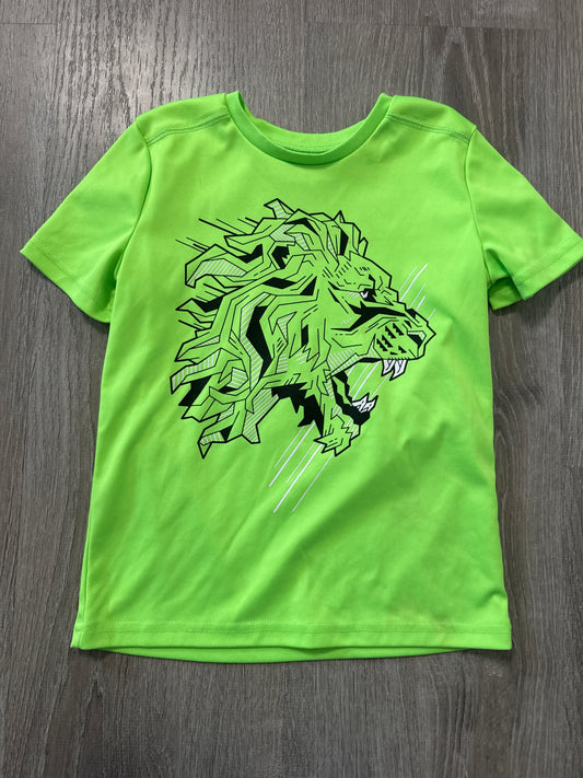 #149 Boys size 6 Jumping Beans active lion top
