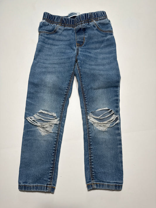 #96 Old Navy Distressed Jegging 4T