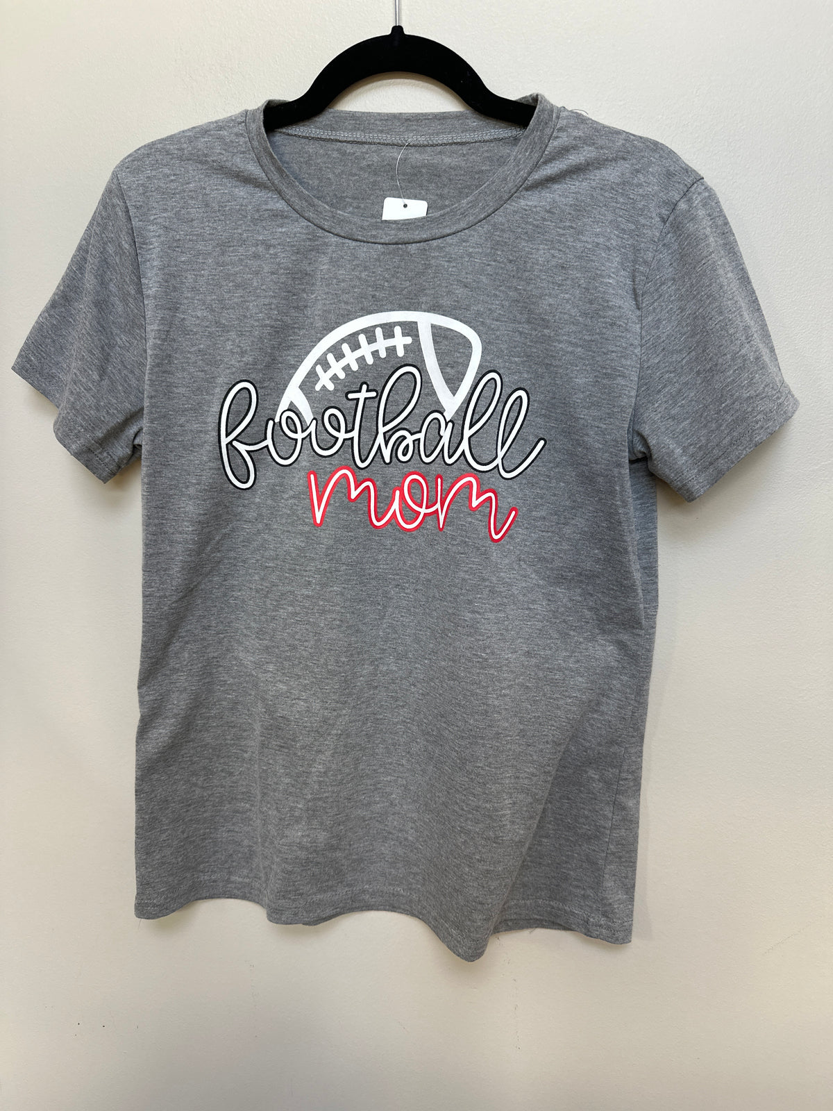 #130 Women’s Football Mom Sz S Tshirt