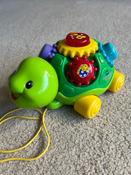 Toy Vtech Roll& Learn Turtle