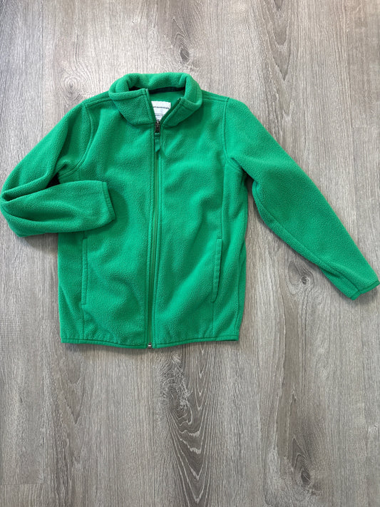 #149 Reduced Boys size 8 Amazon essentials green zip up fleece