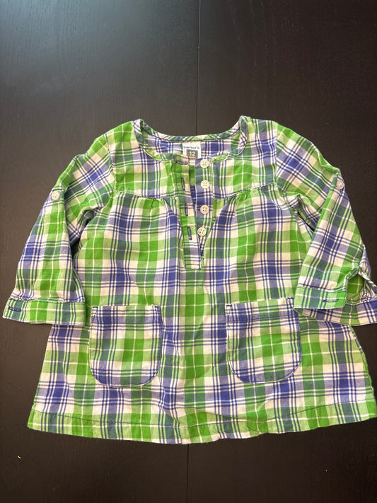 #166 girls Carters 12mo top