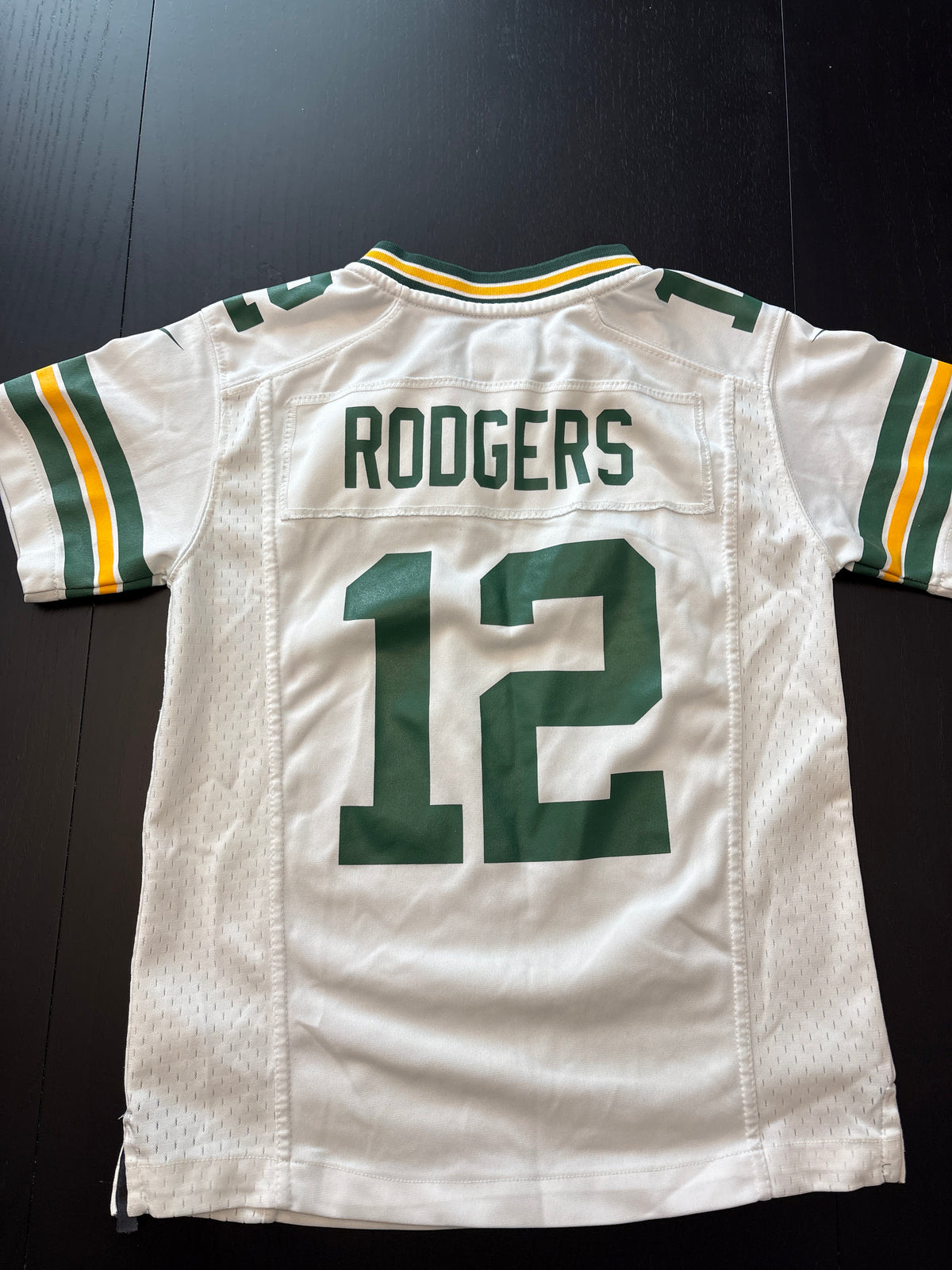 #166 youth small/8 Rodgers jersey