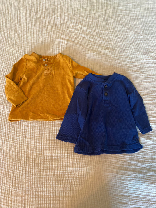 #63-old navy 12-18 month shirts