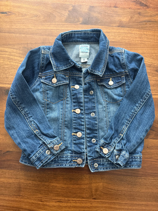 Seller 179 - Girls Old Navy 4T snap front Jean jacket