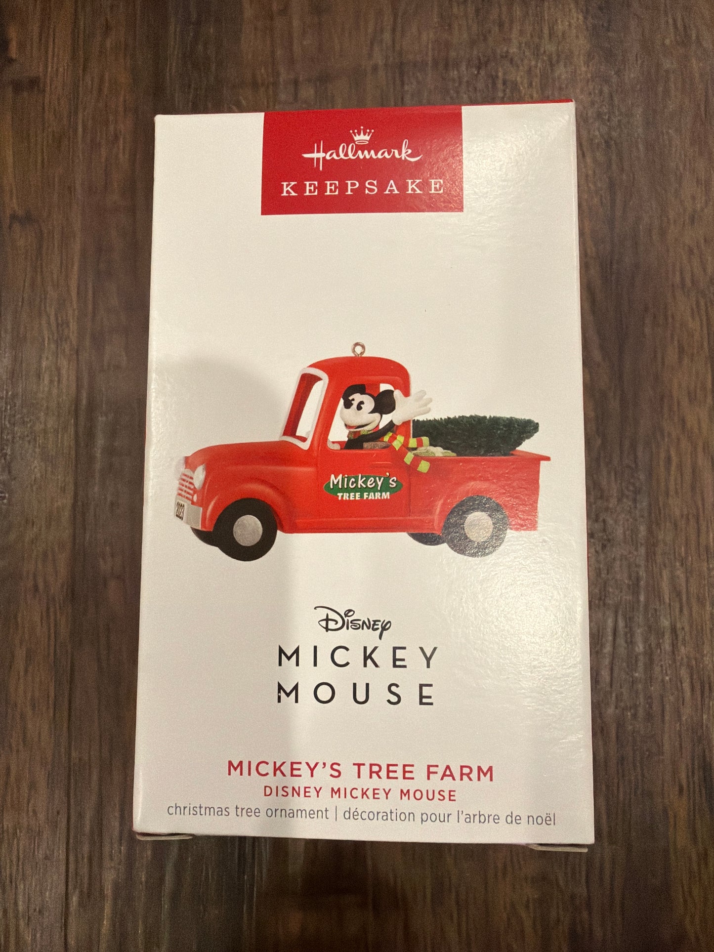 #107 new Hallmarj Keepsake Disney Christmas ornament