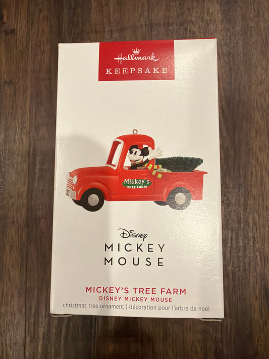 #107 new Hallmarj Keepsake Disney Christmas ornament