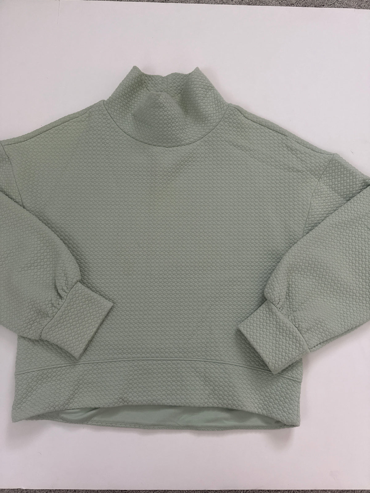 #64 Calia Quilted Mockneck Size S