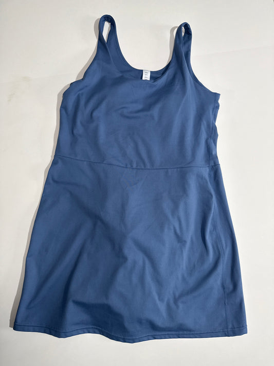 #96 Womens Elle Sport Blue Athletic Dress S