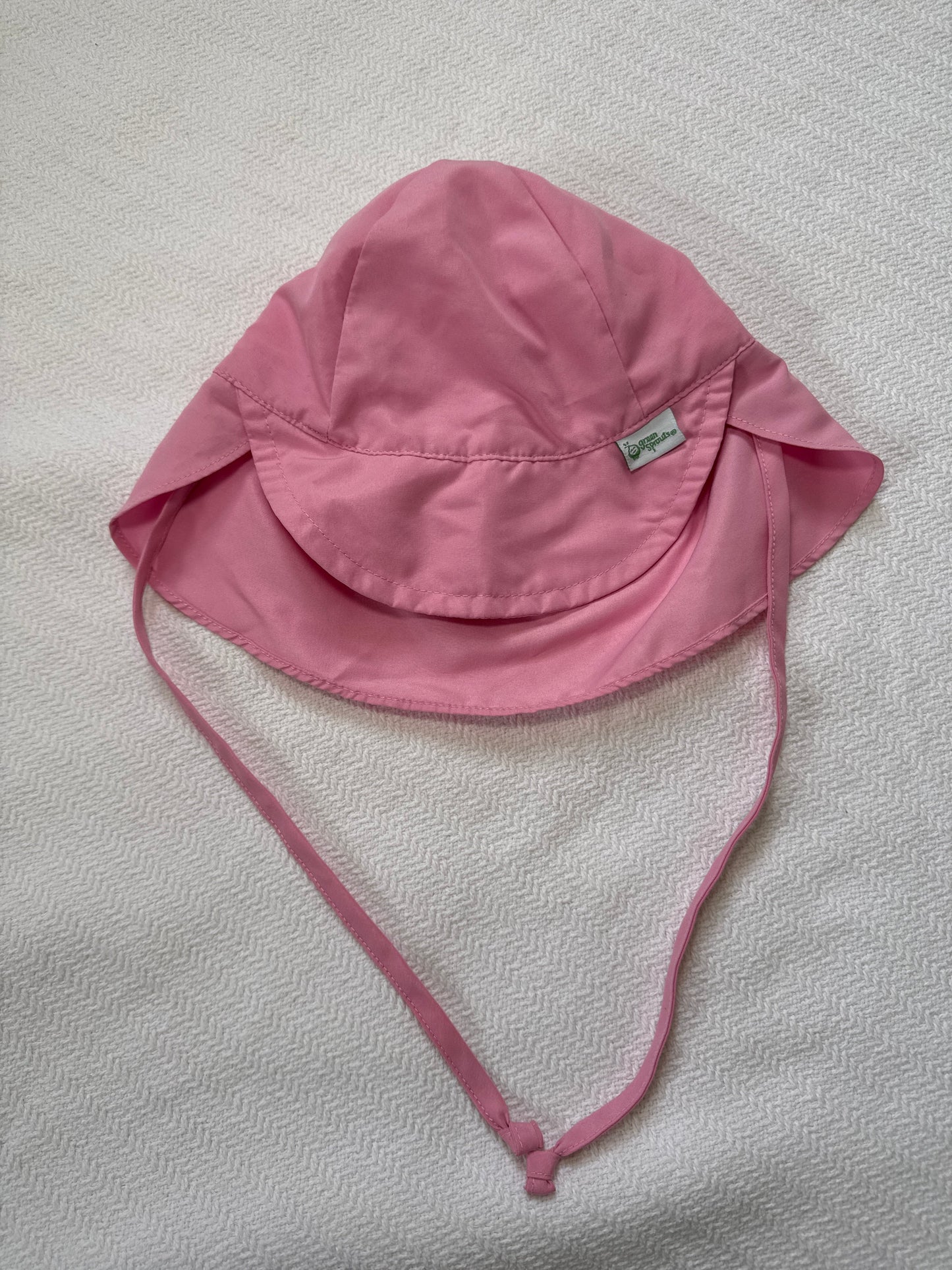 Seller #127 Girls Green Sprouts Hat 0-6 months