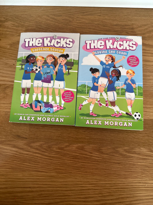 #130 The Kicks Alex Morgan Chapter Book Bundle Soccer