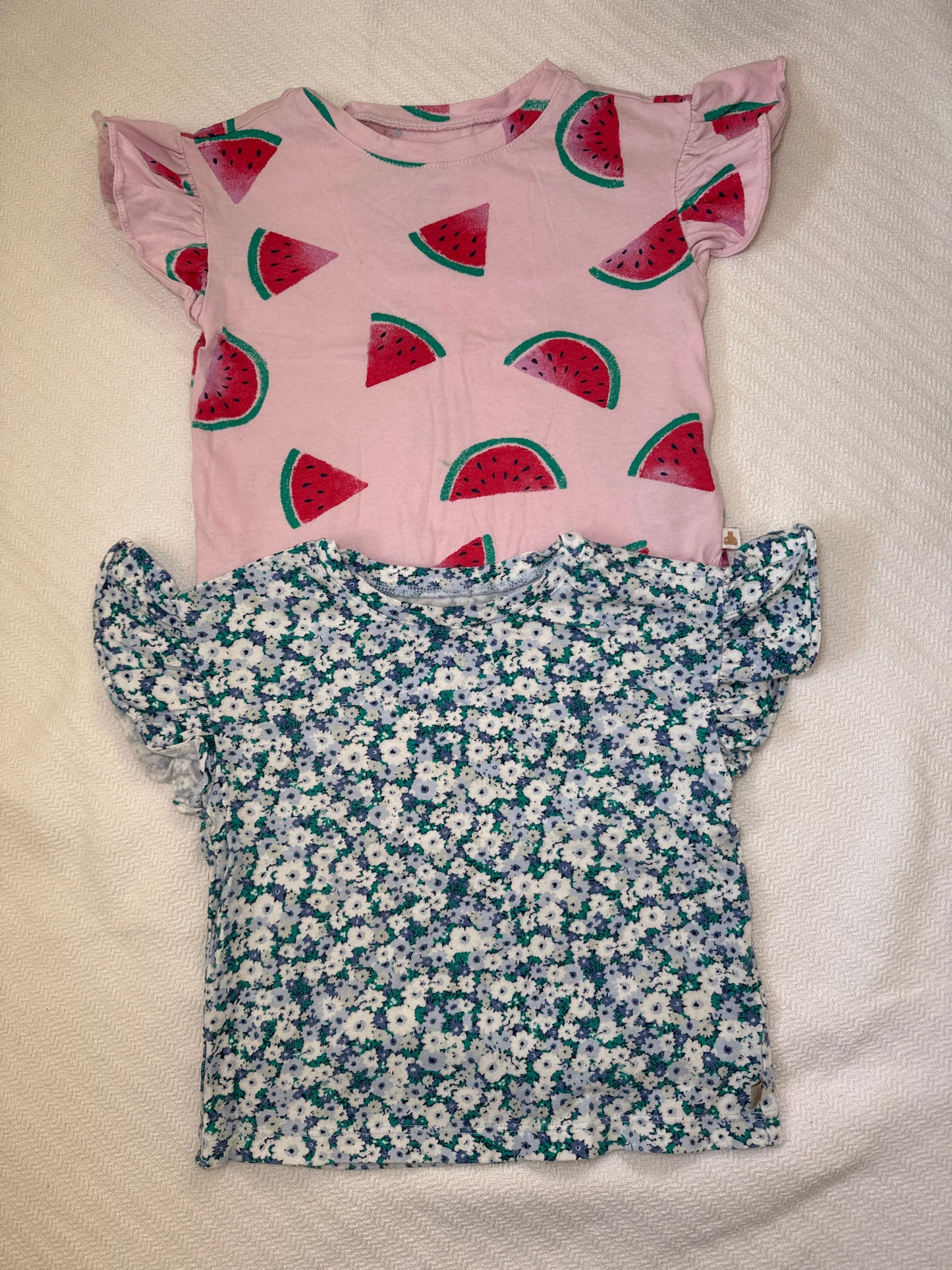 Seller #127 Girls Gap 3T flutter sleeve t-shirt bundle
