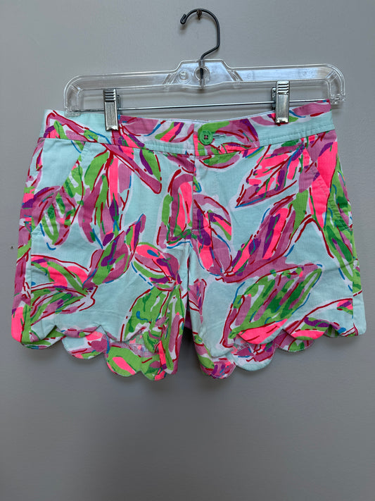 #130 Lilly Pulitzer Sz 0 The Buttercup Shorfs