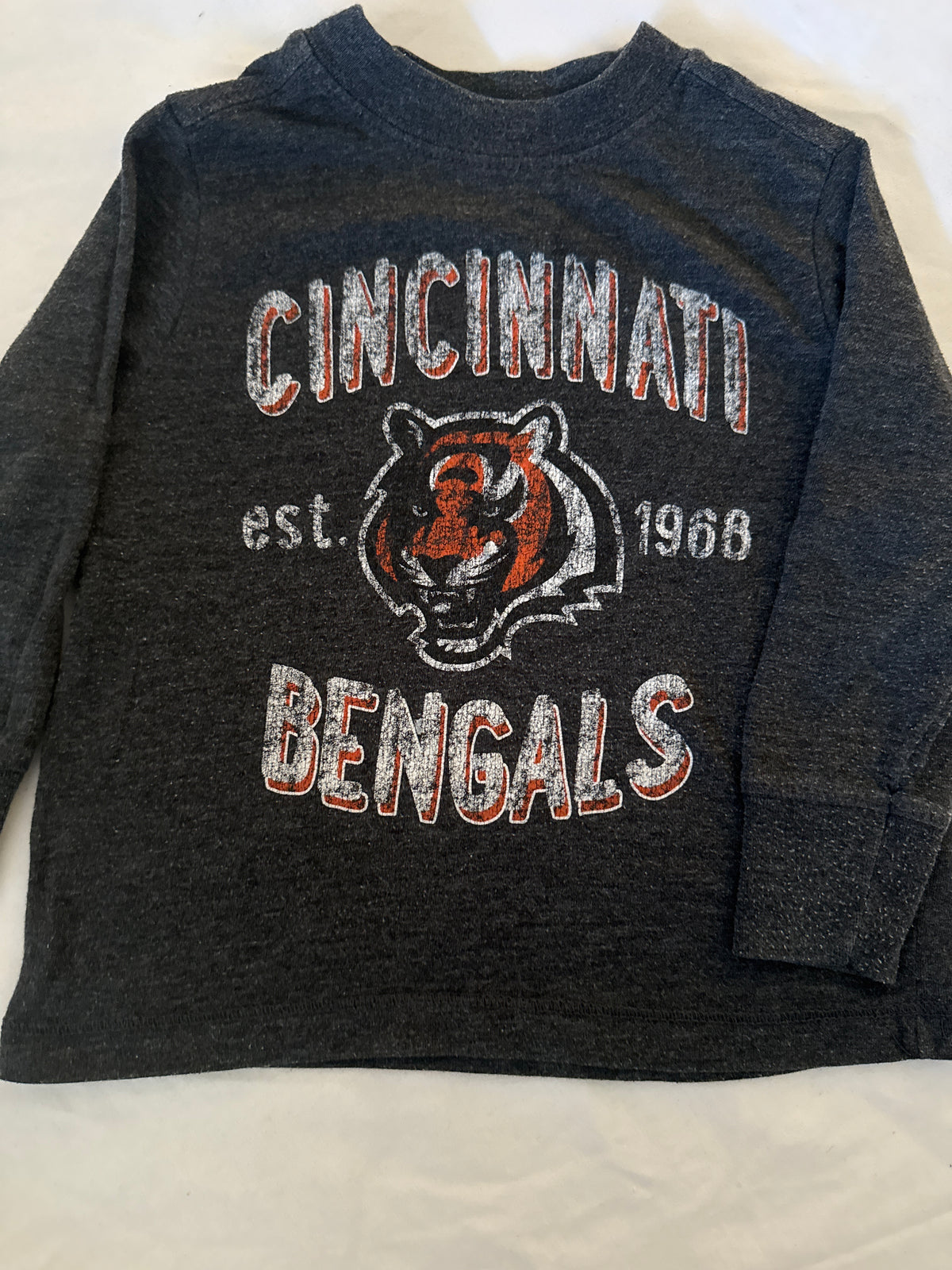 Seller #19 Cincinnati Bengals Long Sleeve T-Shirt 24M