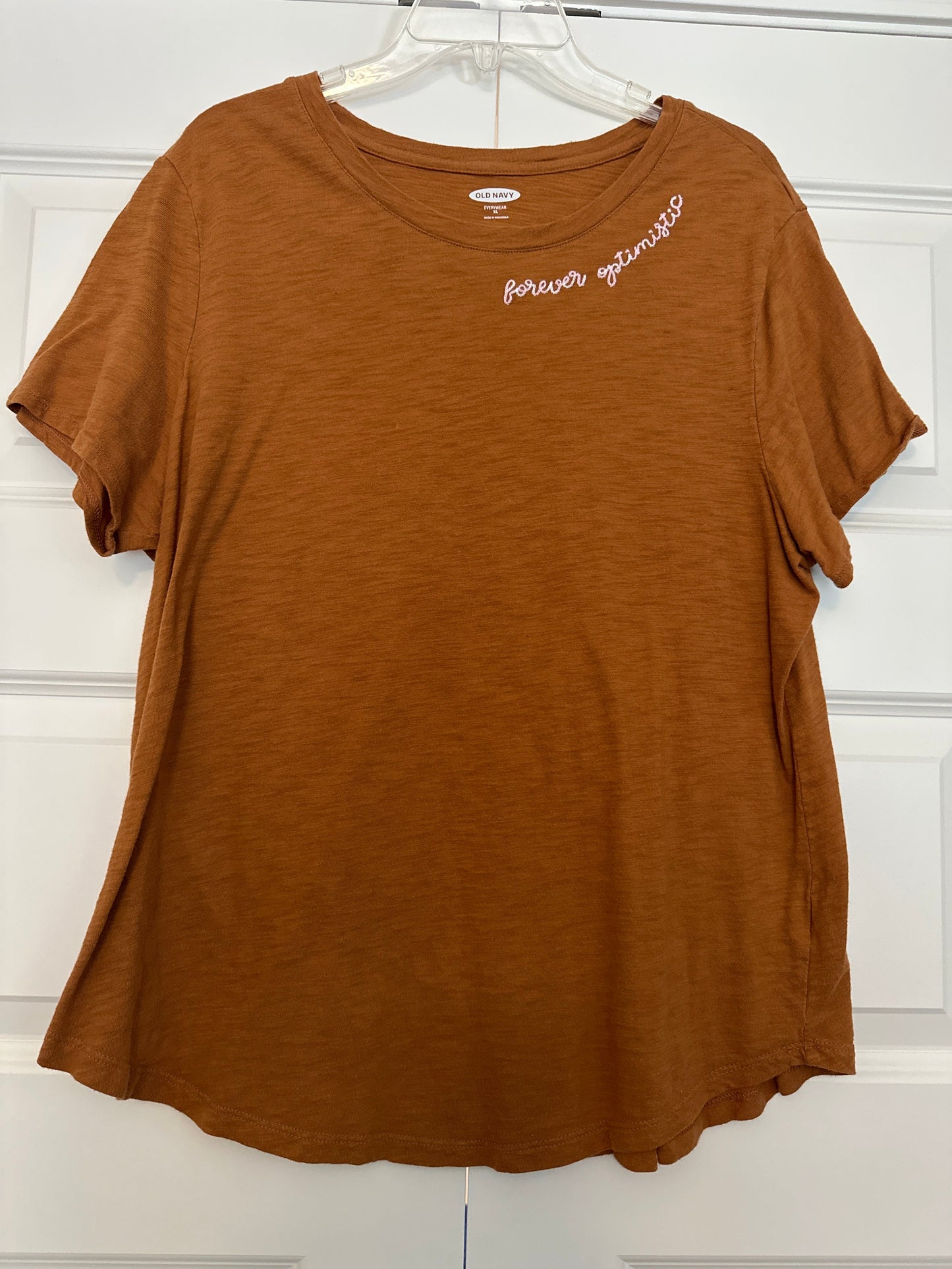 Seller 147 | Women’s XL | Old Navy burnt orange t-shirt