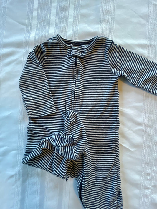 #57  Boys 3-6 mo Child of Mine footed romper EUC
