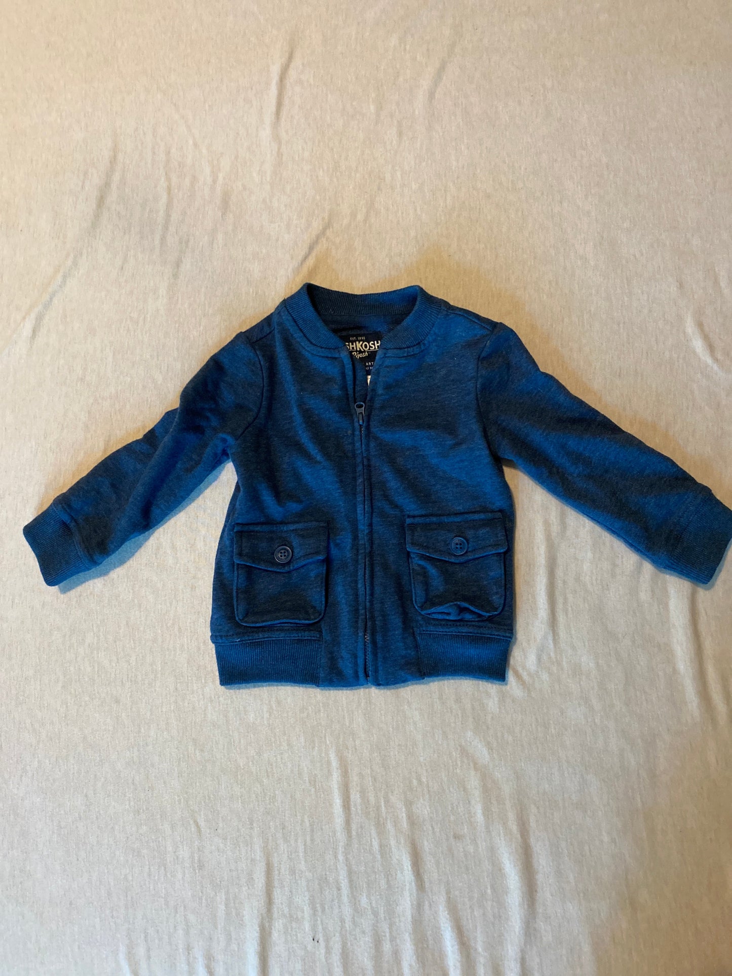 Seller #86 *REDUCED* Boys Osh kosh 18 month zip up