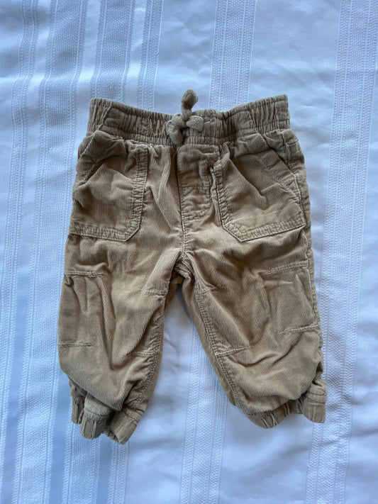 #57  Boys 3-6 mo Gymboree lined pants EUC