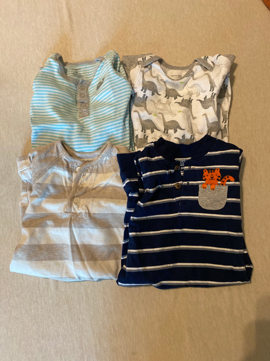 Seller #86 *REDUCED* Long sleeve rompers (6 month)