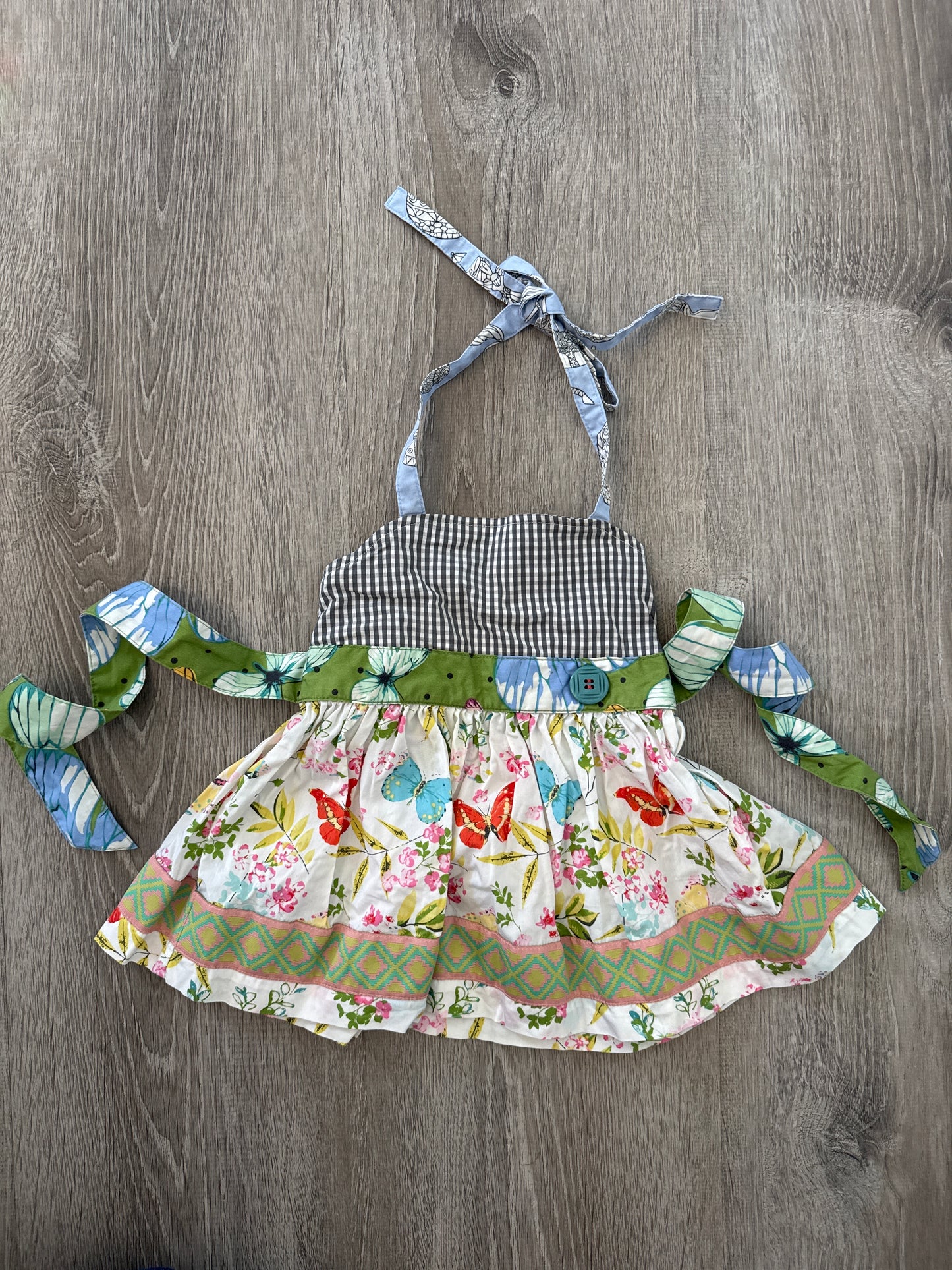 #149 Girls size 2 Matilda Jane butterfly top