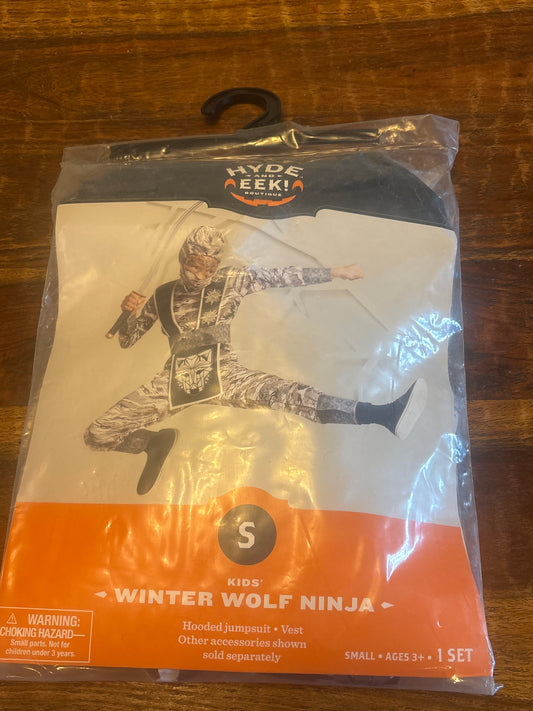 #182 small wolf ninja costume
