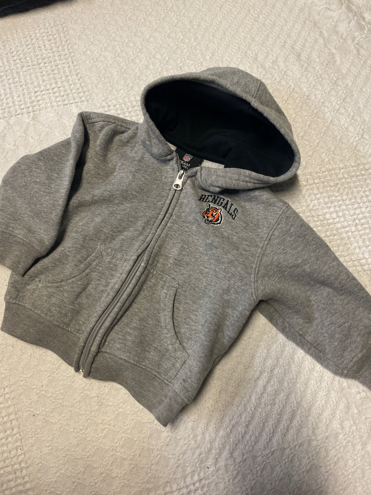 Seller #57 Boys NFL bengals 24 month zip jacket