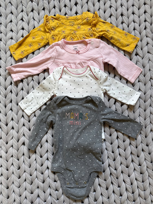 Seller #127 Carter's onesie bundle Girls size 3m