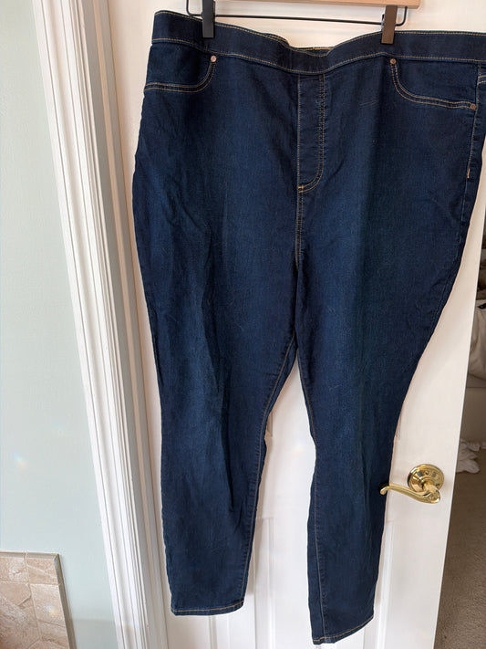 #47 women’s jeans. Size 2x. Vera wang pull on style.