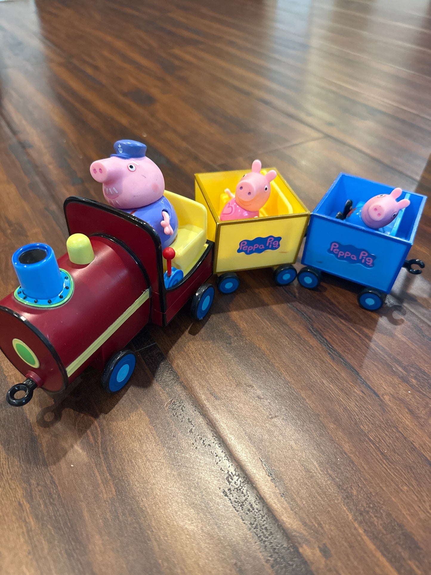 Seller #216 Peppa Pig school house, train, royal picnic and swing & slide