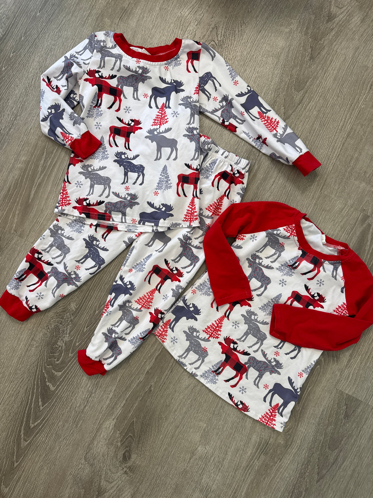 #149 Boys 5/6 pajamas and baseball tshirt