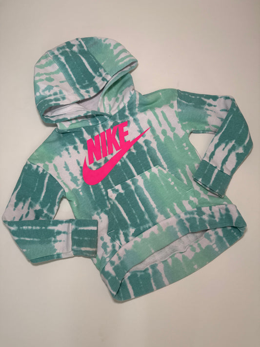 #96 Girls Nike Tye Dye Hoodie Size 4T