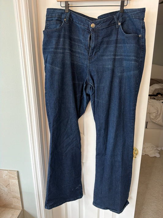 #47 women’s jeans. Size 20. Fashion to figure brand. Stretchy