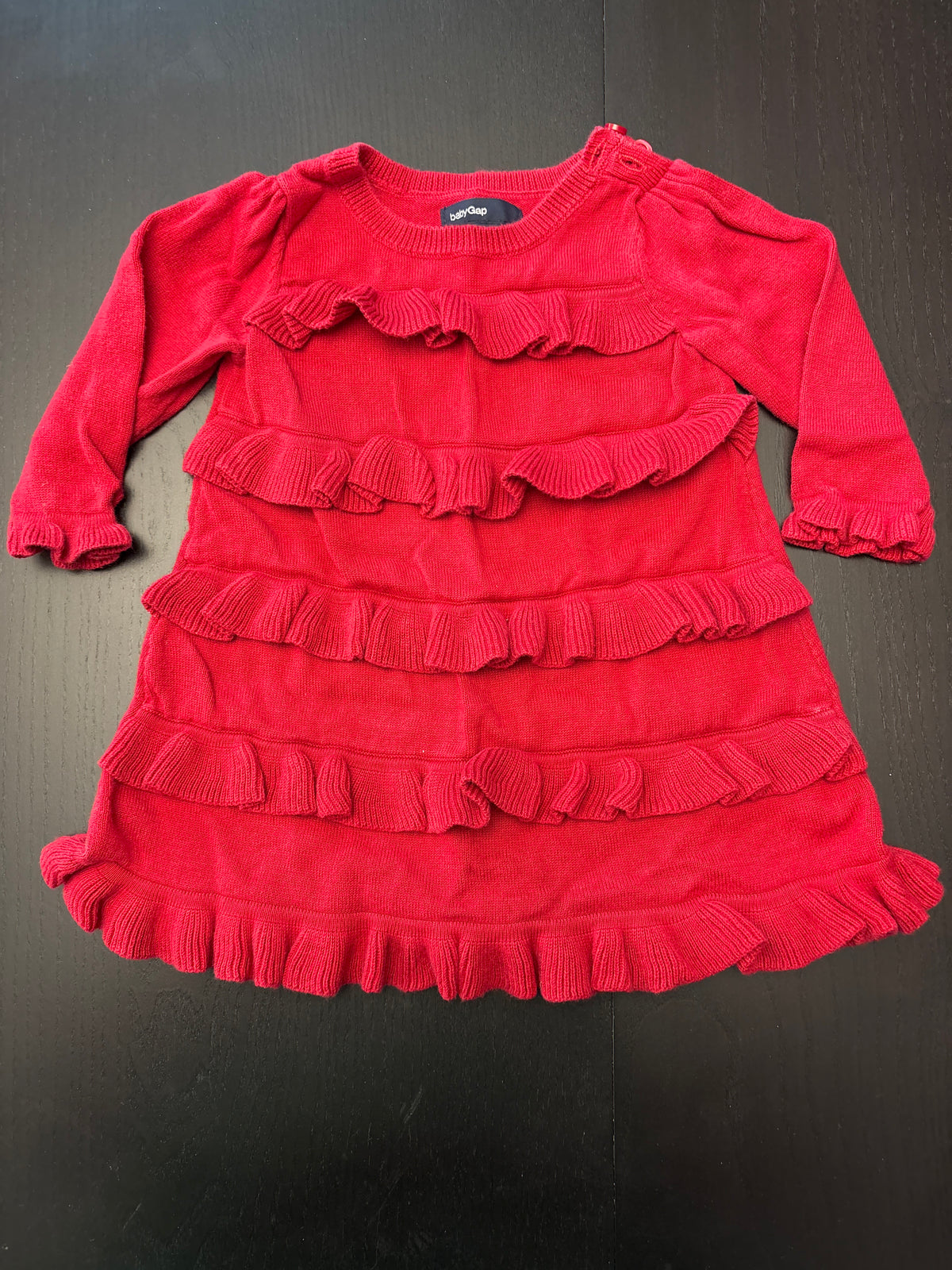 #166 girls babyGap 3-6mo sweater dress