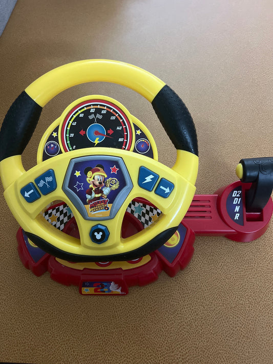 178 Mickey and the roadster racers steering wheel toy