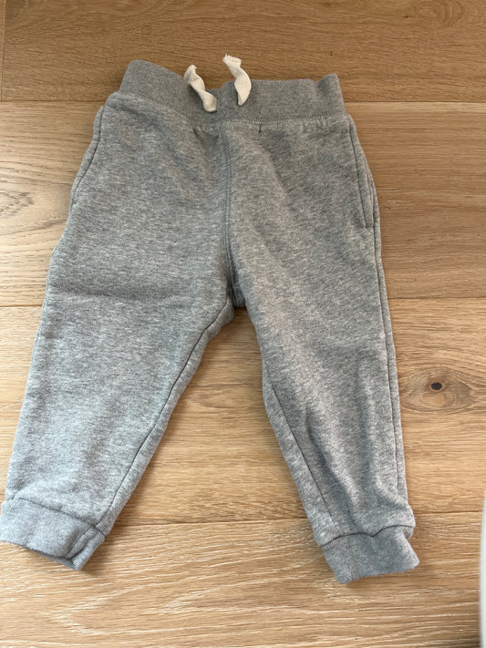 #110 Children's Place Boys 18-24 months Gray Sweatpants