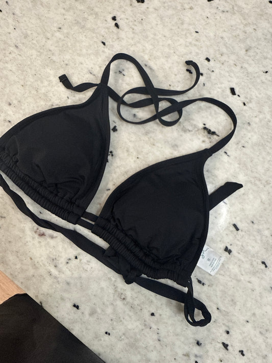 Seller #30 - Kona Sol (Target) Women's Size Medium Black Tie Swimsuit Top