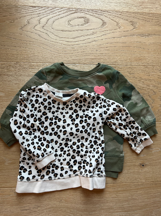 #110 Girls 12 Months Sweatshirt Set