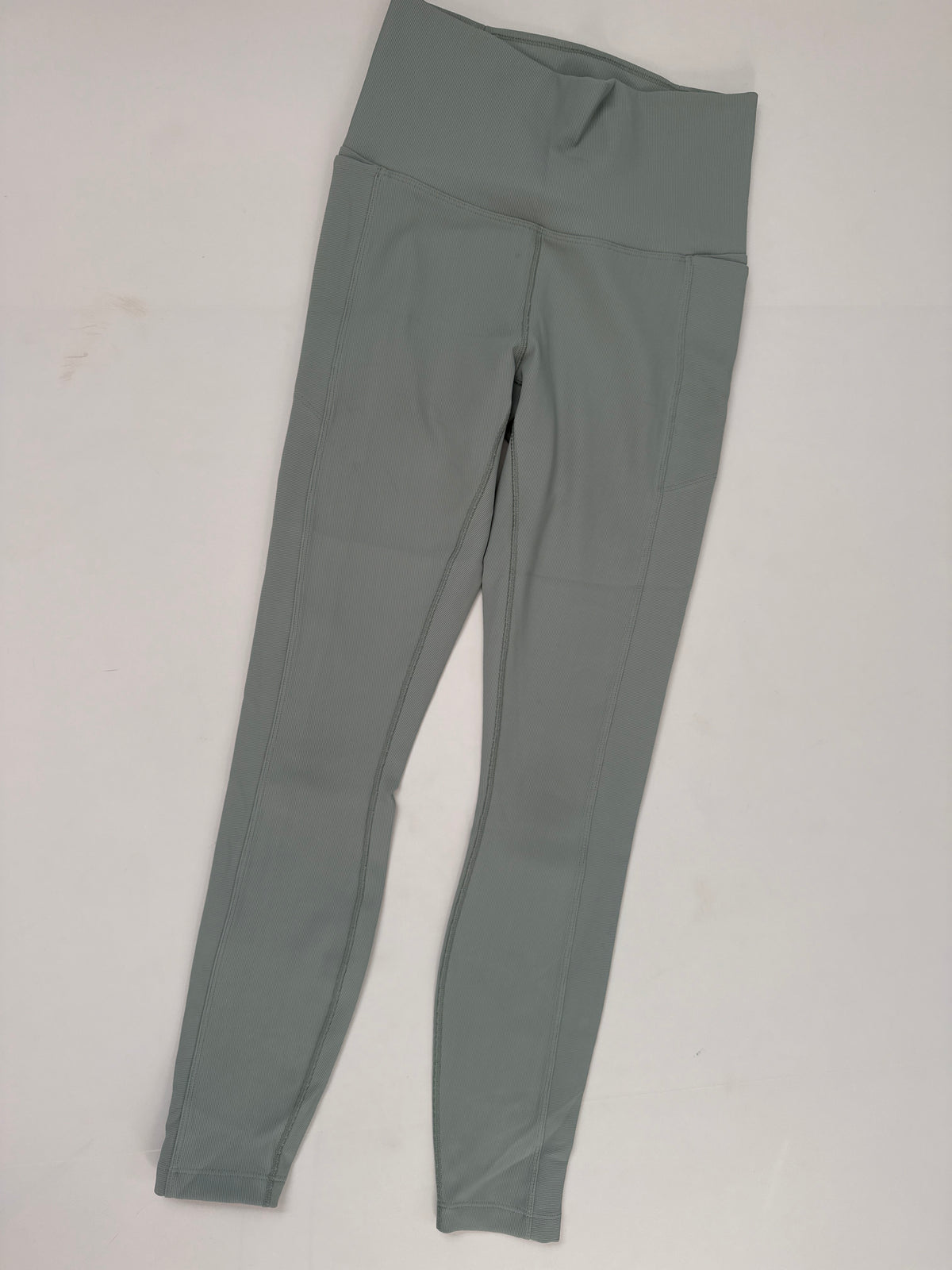 #64 Calia EUC Light Sage Ribbed Leggings Size S