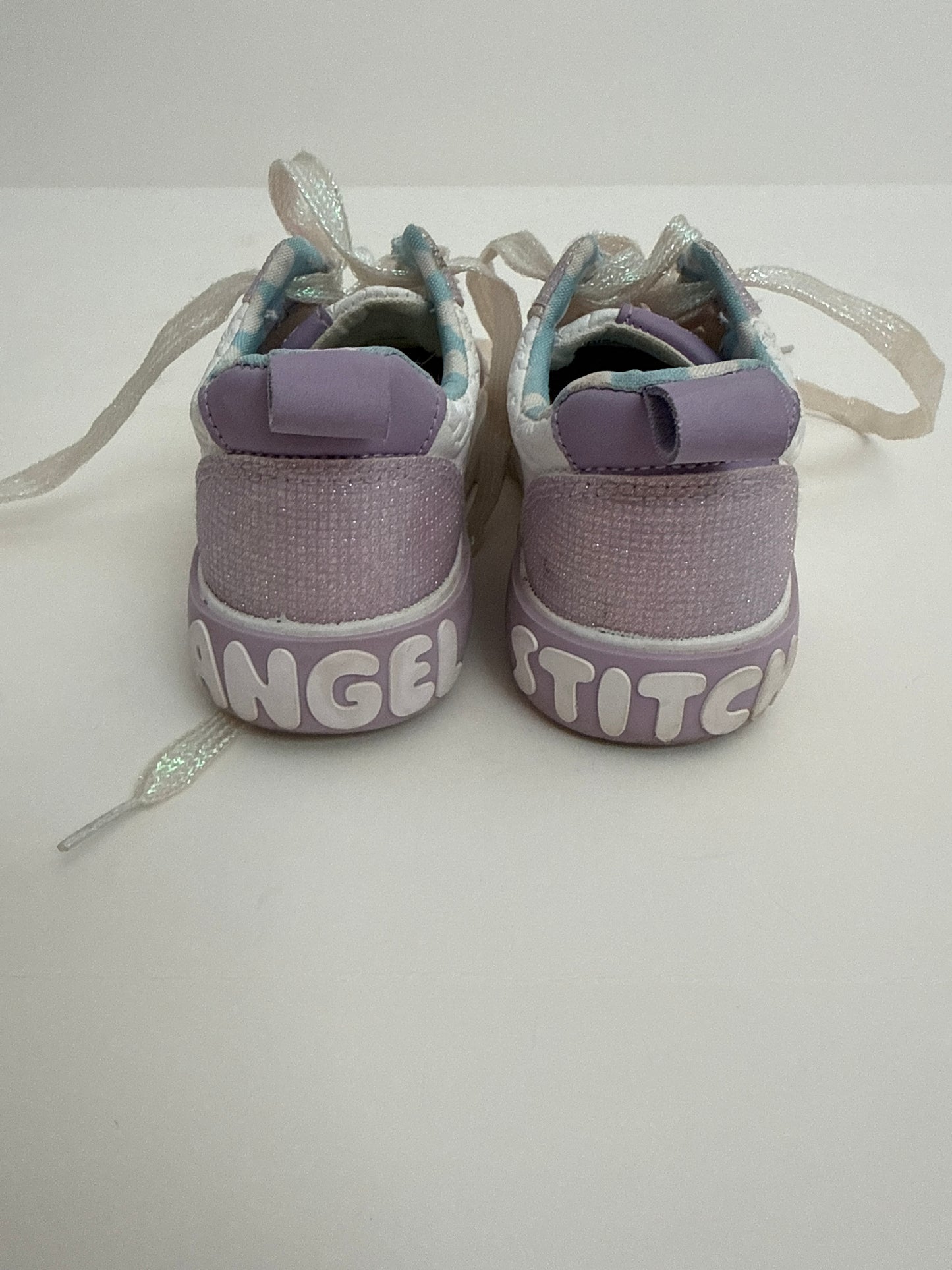 #64 Girls Disney Stitch and Angel Shoes GUC Size 11