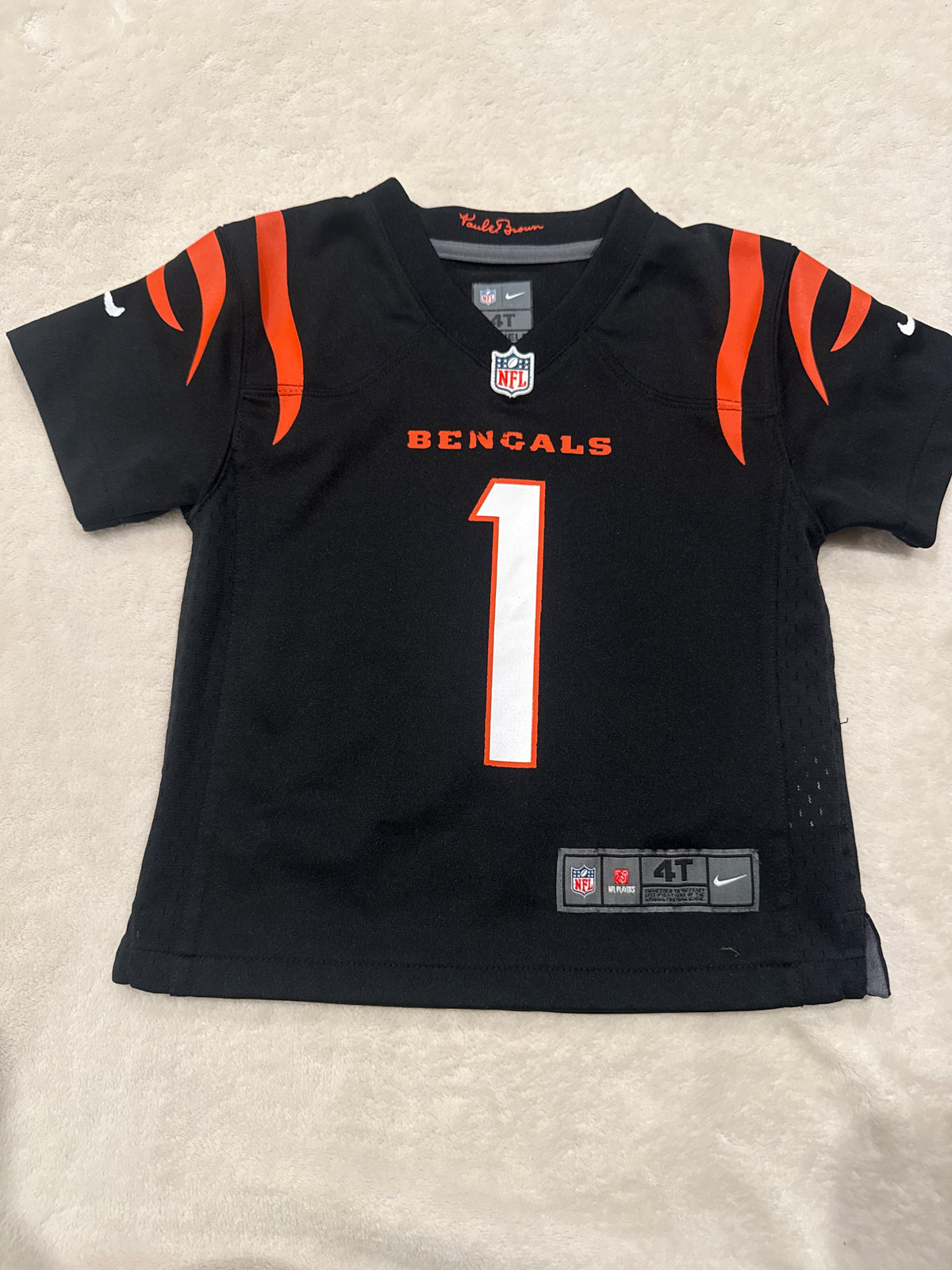 #81 Boys 4 Chase Bengals Jersey