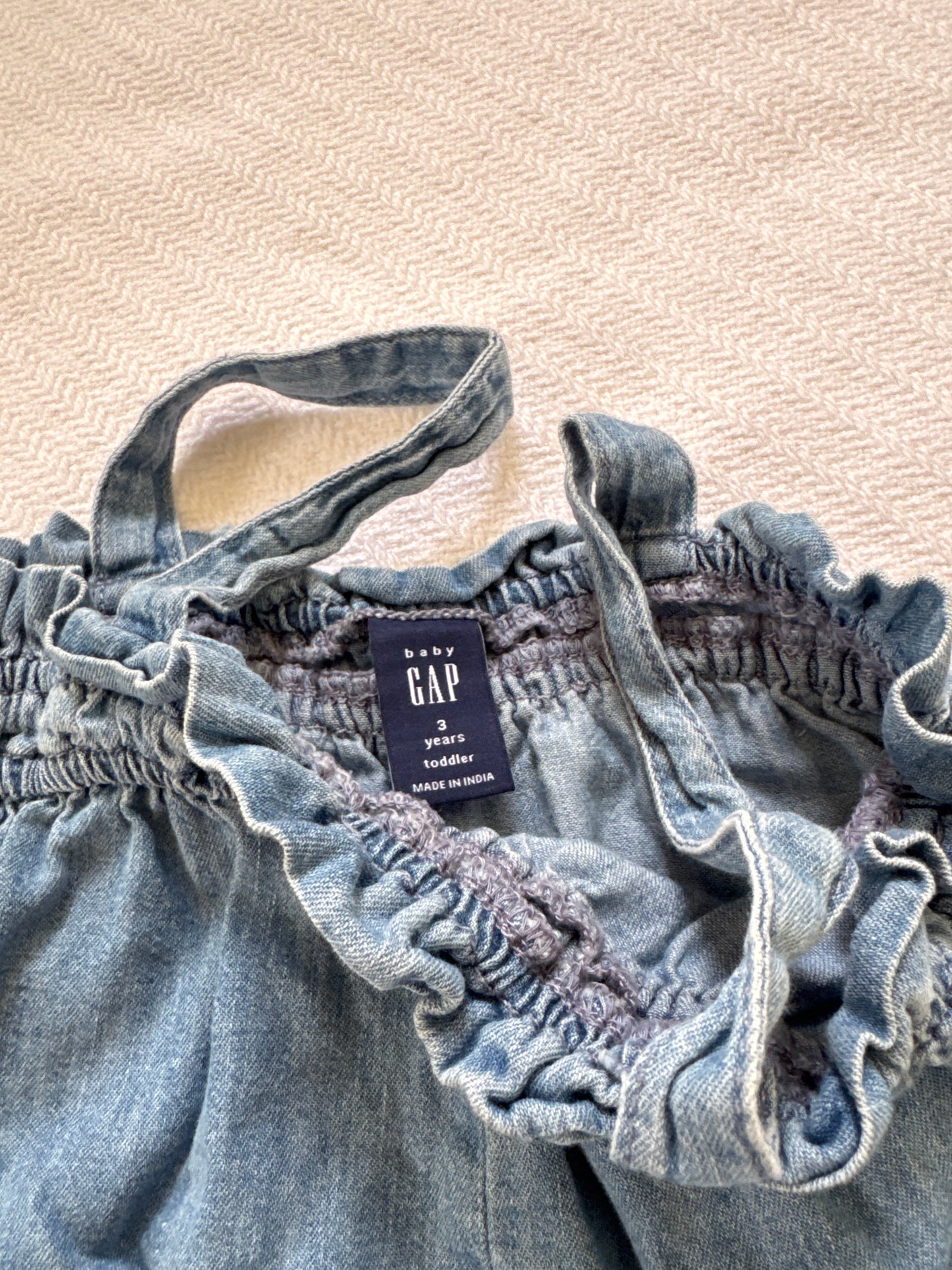Seller #127 Girls Gap 3T denim romper