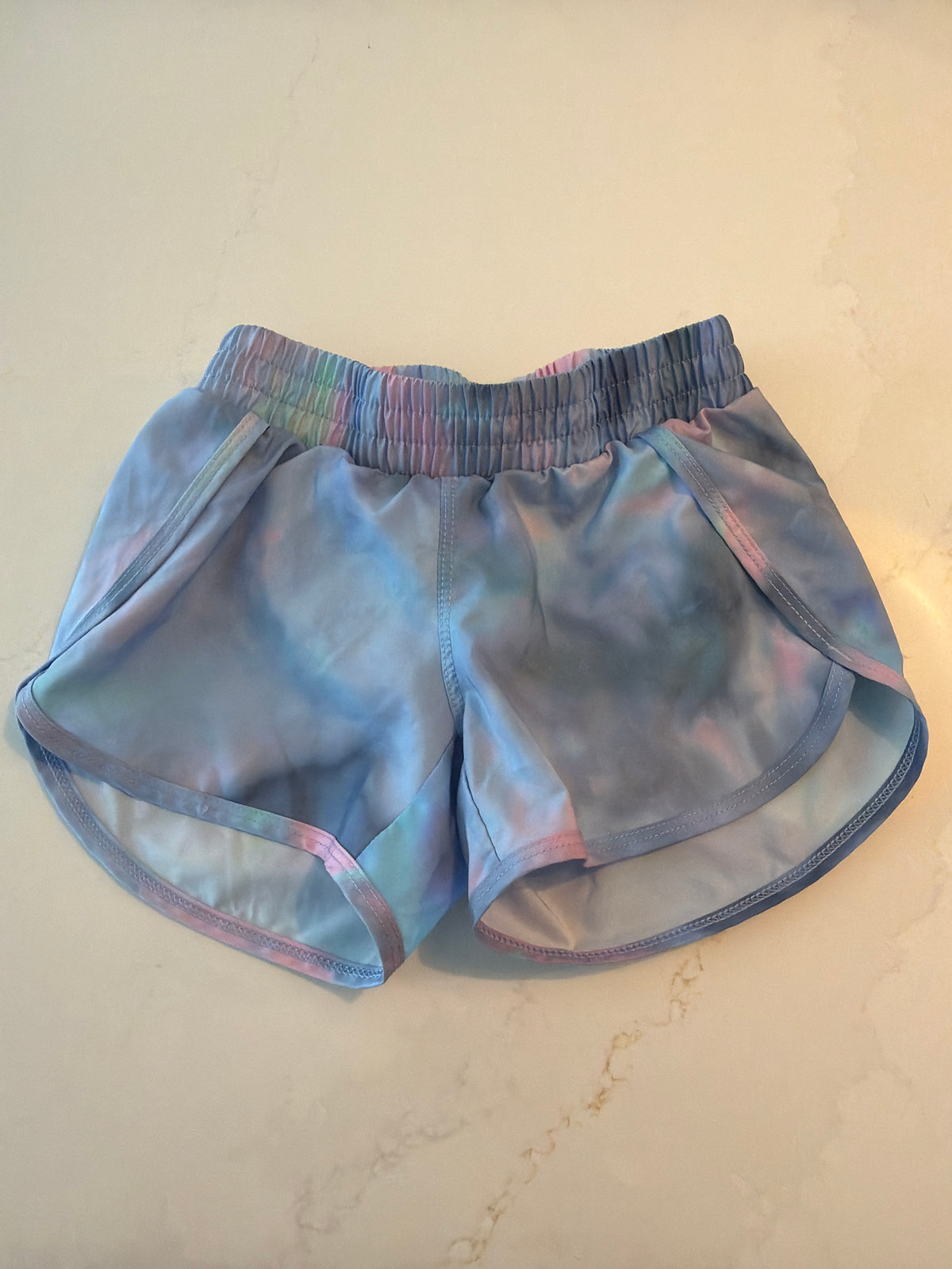 #133 girls XS 4/5 NWOT all in motion shorts w/ built in underwear